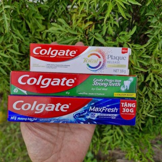 Combo 5 Tuýp Kem Đánh Răng Colgate Maxfresh 30g/Colgate Total 18g-hàng mini