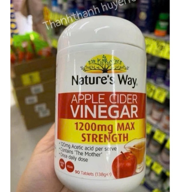 Nature's Way Apple Cider Vinegar 1200mg