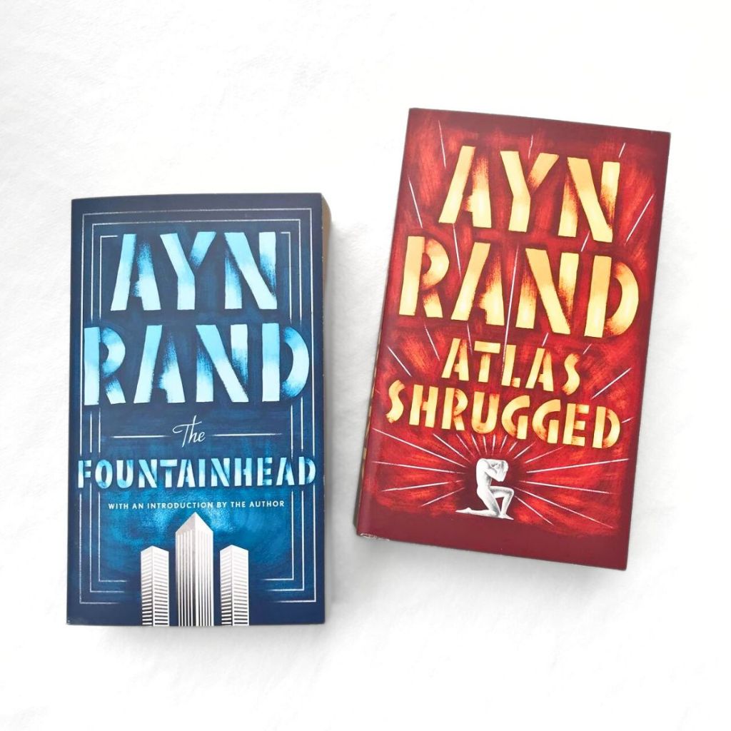 Sách - Ayn Rand : Atlas Shrugged and The Fountainhead ( Khu Vườn Sách )