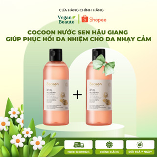   HOẢ TỐC  Nước sen Hậu Giang  toner  giúp phục hồi đa nhiệm cho da rất nhạy cảm Cocoon 310ml 