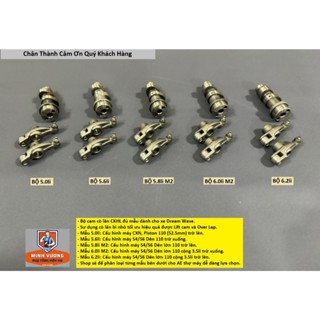 Cam cò lăn CKHL đủ mẫu dành cho xe Dream Wave