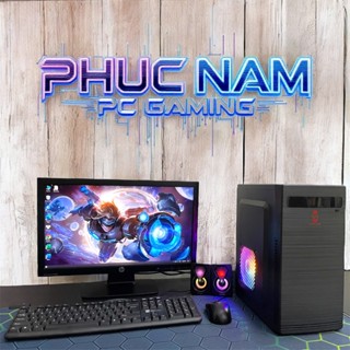 CASE PC CHƠI GAME HOẶC VĂN PHÒNG MÁY TÍNH ĐỂ BÀN I3 I5 CHƠI LOL FIFA PUBG. Pc gaming full bộ