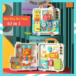 Đồ chơi Bảng Bận Rộn đa năng cho bé, đồ chơi đa chức năng giáo dục sớm giúp bé vận động tinh và phát triển tư duy logic