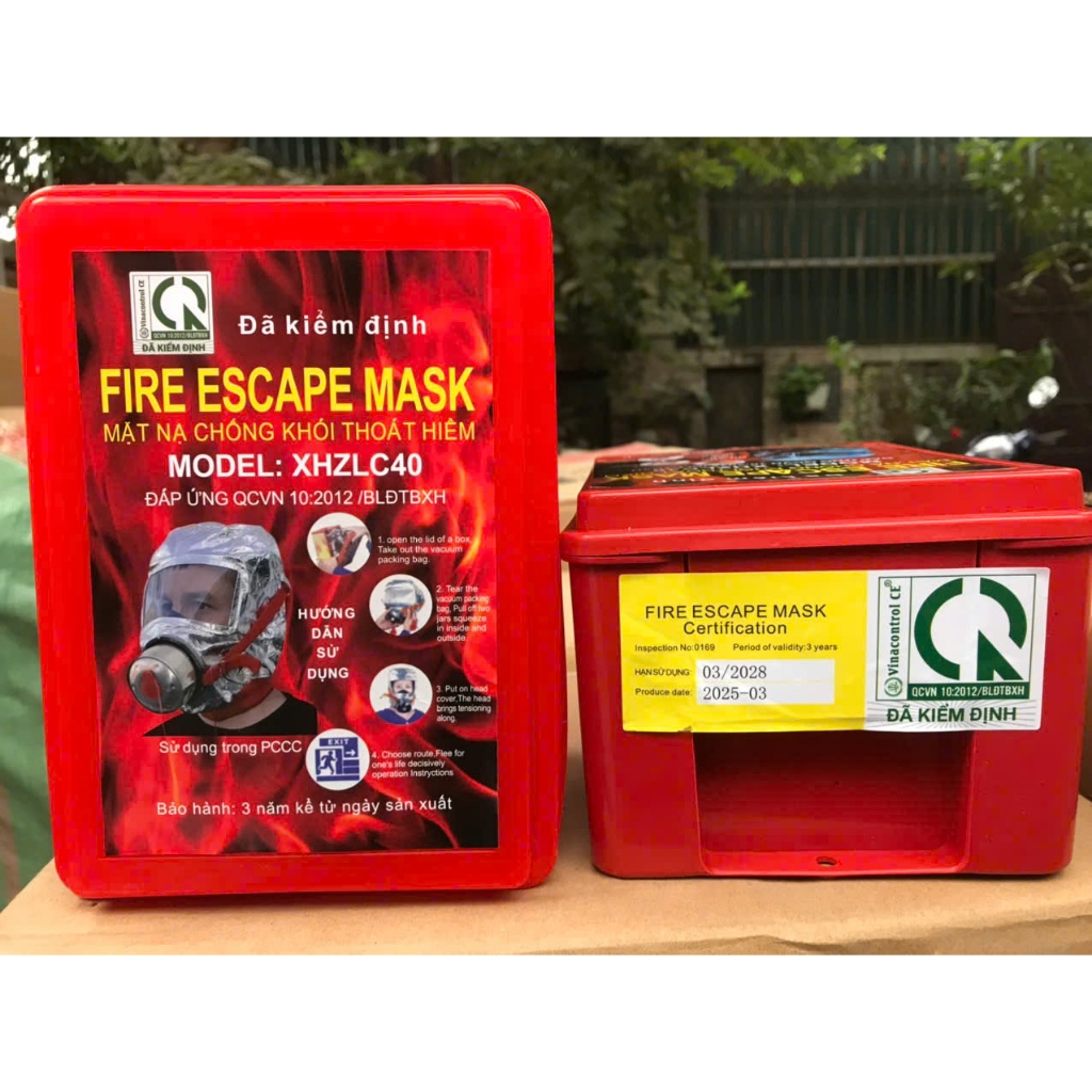 mặt nạ PCCC như hình: giá buôn 78k
