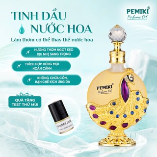  Tinh dầu nước hoa nữ PEMIKI Công Vàng 30ml ngọt kẹo ấm áp sang trọng thơm lâu - nhiều mùi hương tùy chọn 