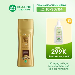 Dầu gội dược liệu Nguyên Xuân Bồng Bềnh 250ml KM 25ml - Dành cho tóc dầu bết