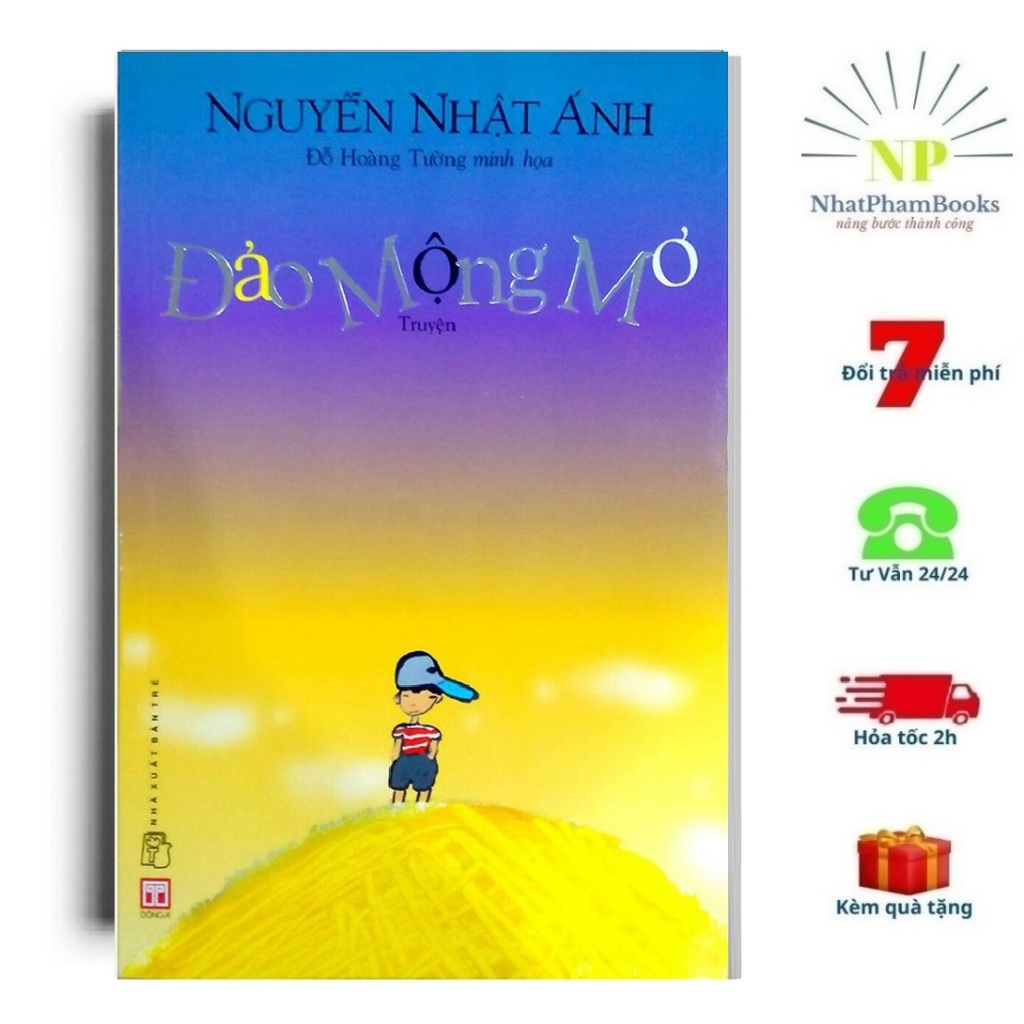 Sách - Đảo Mộng Mơ (Tái Bản) - Tác giả:Nguyễn Nhật Ánh