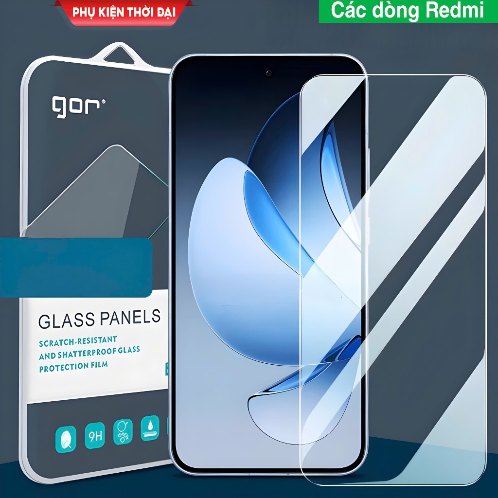 Cường lực Gor Redmi K40 Pro / K80 / K40s / K50  / K50 Ultra / K60 / K60 Ultra / K70 / K70 Ultra tron