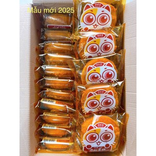(30 cái) Thùng bánh ruốc gấu mèo thơm ngon (Ngày sx 10/3/2025)