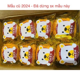 (30 cái) Thùng bánh ruốc gấu mèo thơm ngon (Ngày sx 10/3/2025)