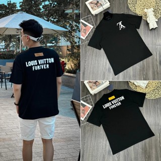 Áo Phông Nam Luôn Vui Tươi Cotton In logo Ngược Siêu Chất - Áo Thun Nam Nữ Lờ Vee IN Siêu Chất