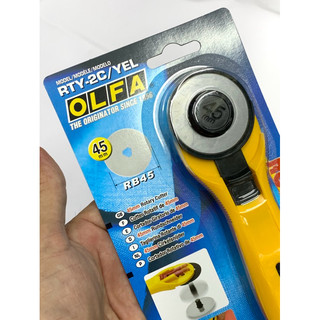 Dao cắt vải OLFA của Nhật 45mm- Dao cắt vải tròn cao cấp của Nhật