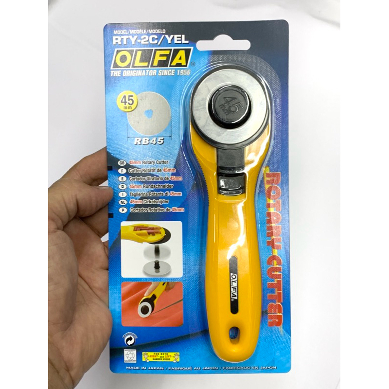 Dao cắt vải OLFA của Nhật 45mm- Dao cắt vải tròn cao cấp của Nhật