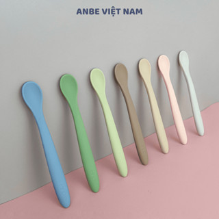  Thìa Muỗng Ăn Dặm Silicon Đút Cháo Cho Bé Anbe Việt Nam 