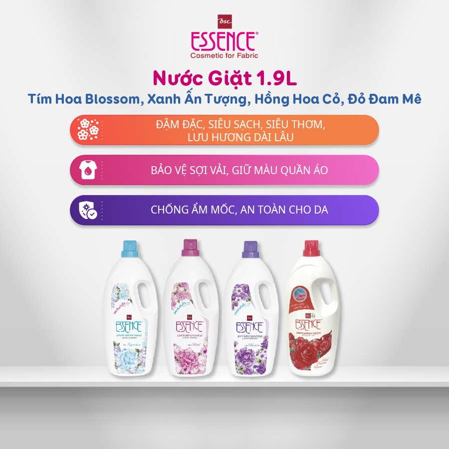Nước Giặt ESSENCE 1.9L