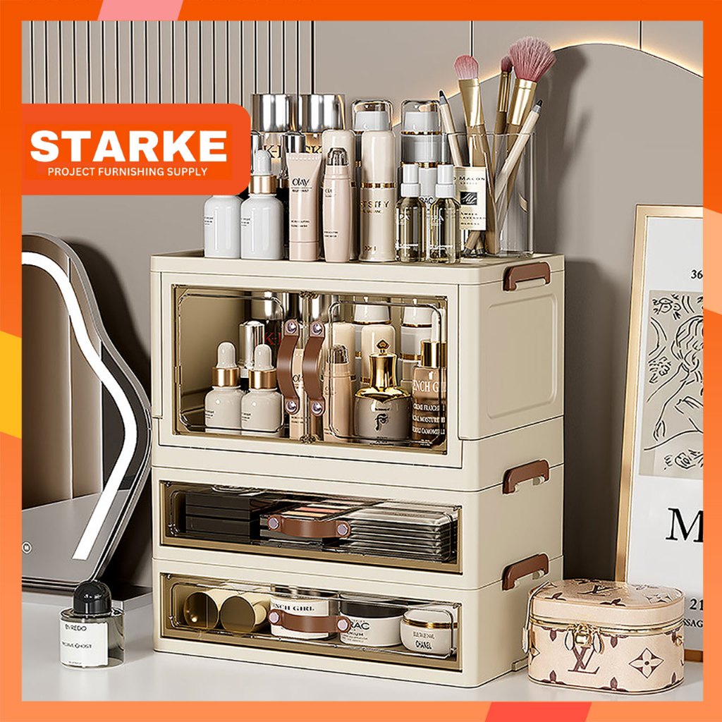 STARKE Tủ Đựng Đồ Để Bàn Đa Năng Cao Cấp ,Hộp Đựng Đồ Mỹ Phẩm Bàn Học, kệ dung tích lớn loại ngăn kéo đa chức năng