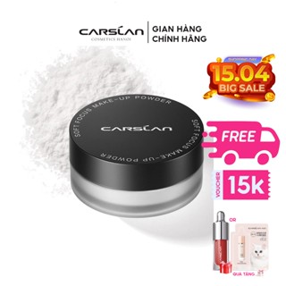 Phấn phủ kiềm dầu CARSLAN chống nước ngăn bóng dầu lâu trôi mini 1g