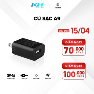 Củ Sạc 5V-1A, Cốc Sạc GoChek A9