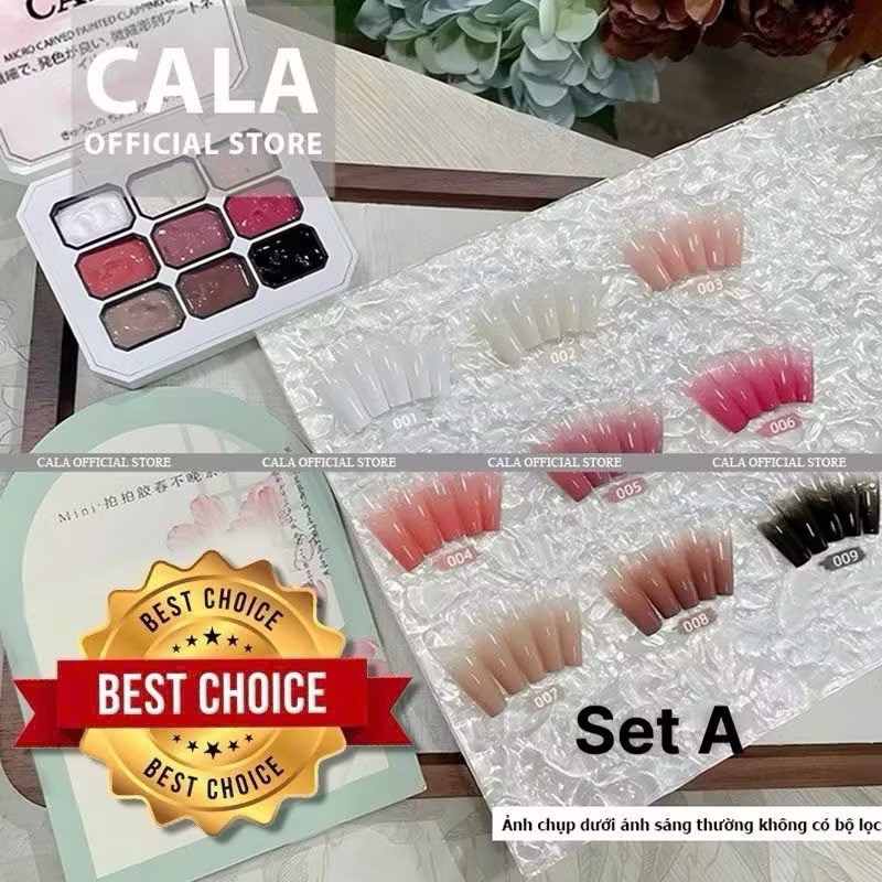 Set gel ombre CALA 9 màu - Set gel dặm 9 tone màu - chất đặc mịn mướt - Set gel ombre nail hot hit-G