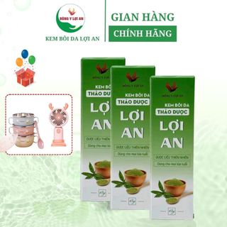 Kem Bôi Da Lợi An Hỗ Trợ Hết Rôm Sảy Mẫn Ngứa Cho Bé Yêu COMBO 3 HỘP Tiết Kiệm