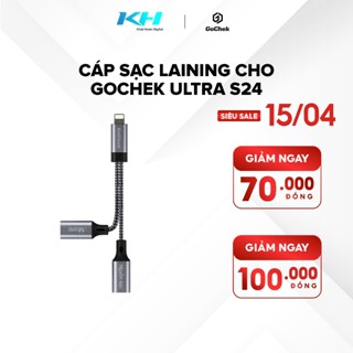 Cáp chuyển đổi hỗ trợ sạc và kết nối mic GoChek