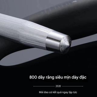 Cây Mài Dao, Liếc Dao Lưỡi Tròn Thép Carbon 26cm - Sắc Bén Trong 3 Giây