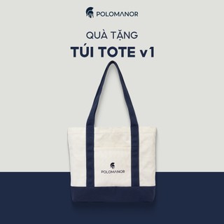 [QUÀ TẶNG KO BÁN] Túi tote POLOMANOR có khóa kéo đựng laptop nhiều ngăn, cao cấp, thanh lịch, tiện dụng
