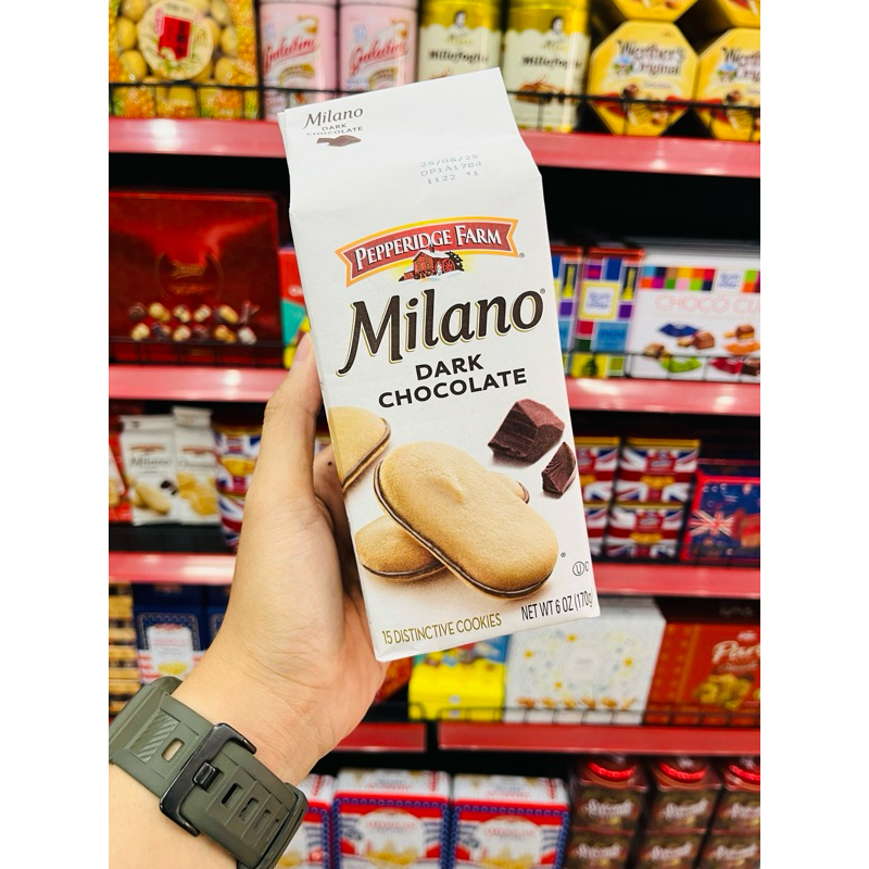 Bánh Butter Chessmen Milano Pepperidge Kẹp 206g - New 2026