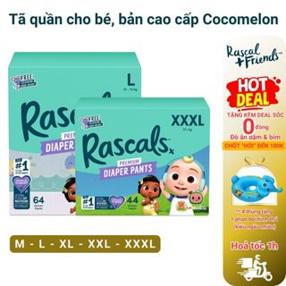 Tã quần cho bé Rascal and Friends Cocomelon bỉm cho bé cao cấp Newzeland thấm hút đến 12 tiếng