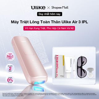 Máy triệt lông ULIKE làm lạnh Sapphire Air 3 Cooling IPL màu Hồng xuất xứ Hàn Quốc
