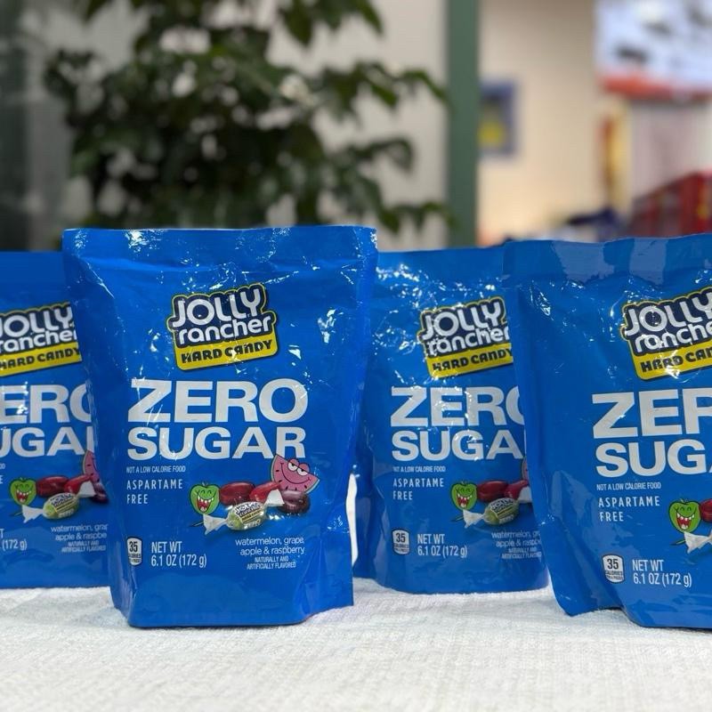 [Hàng bay Mỹ] Kẹo ngậm không đường Jolly Rancher Zero Sugar vị trái cây Mỹ siêu ngon (172g)