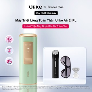 Máy triệt lông ULIKE làm lạnh không đau tại nhà Sapphire Air+ Cooling IPL màu xanh mint