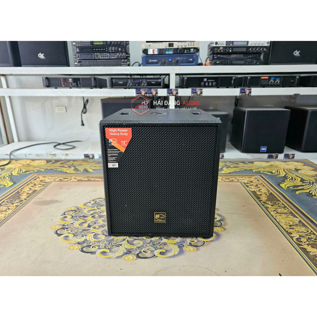 Loa SUB điện lai hơi GD audio bass 40 SUB 15 gân vải.Mẫu 2026