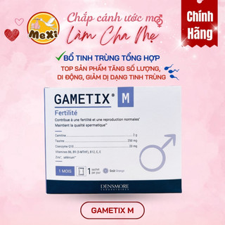  Gametix M - vitamin tổng hợp tăng chất lượng tinh trùng tăng cường sinh lý nam giới 