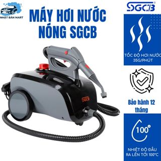 Máy hơi nước nóng vệ sinh nội thất ô tô SGCB mã SGGF154 cọ rửa khoang máy dầu mỡ động cơ loại bỏ vi khuẩn NB Mart