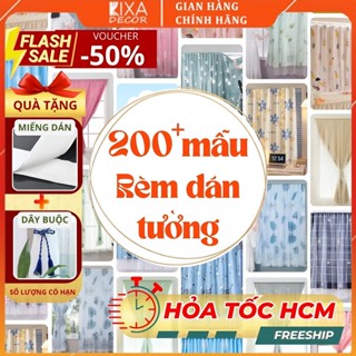 30 mẫu rèm dán tường decor trang trí, mẫu họa tiết, rèm chống nắng, rèm phòng trọ KIXA DECOR