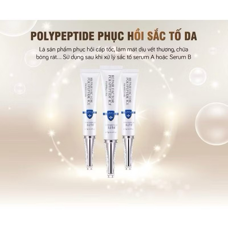 POLYPEPTIDE REPAIR FACTOR ICE CRYSTAL Phục Hồi Da-Giảm Đỏ