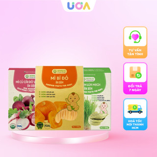  Mì ăn dặm rau củ cho bé từ 6 tháng Organic Anpaso  120g  