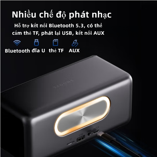 Philips TAS3609 Loa Bluetooth – 10W Stereo, Đồng Hồ Báo Thức, Cảm Ứng Thông Minh, Đèn Ngủ, Hiện Đại | BigBuy360 - bigbuy360.vn