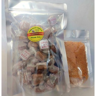 Set 1Kg Kẹo Me Thái Sấy Cay  và Muối chấm gói 100g - Thương Hiệu Hoa Kiều Trường Xương