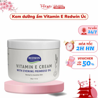 Kem dưỡng ẩm Vitamin E Redwin Úc mẫu mới 330g giúp dưỡng sáng và cấp ẩm cho làn ra.