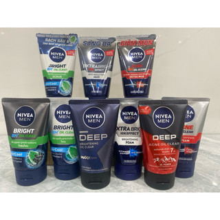 Sữa rửa mặt nivea MEN 100g