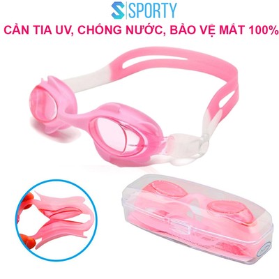 Kính bơi trẻ em SPORTY 1580 chống tia UV hạn chế sương mờ màu sắc hiện đại