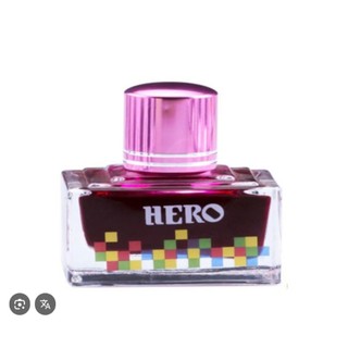 Mực Hero bơm bút máy màu tím  mực mau khô không lắng cặn dùng được cho các loại bút máy. 