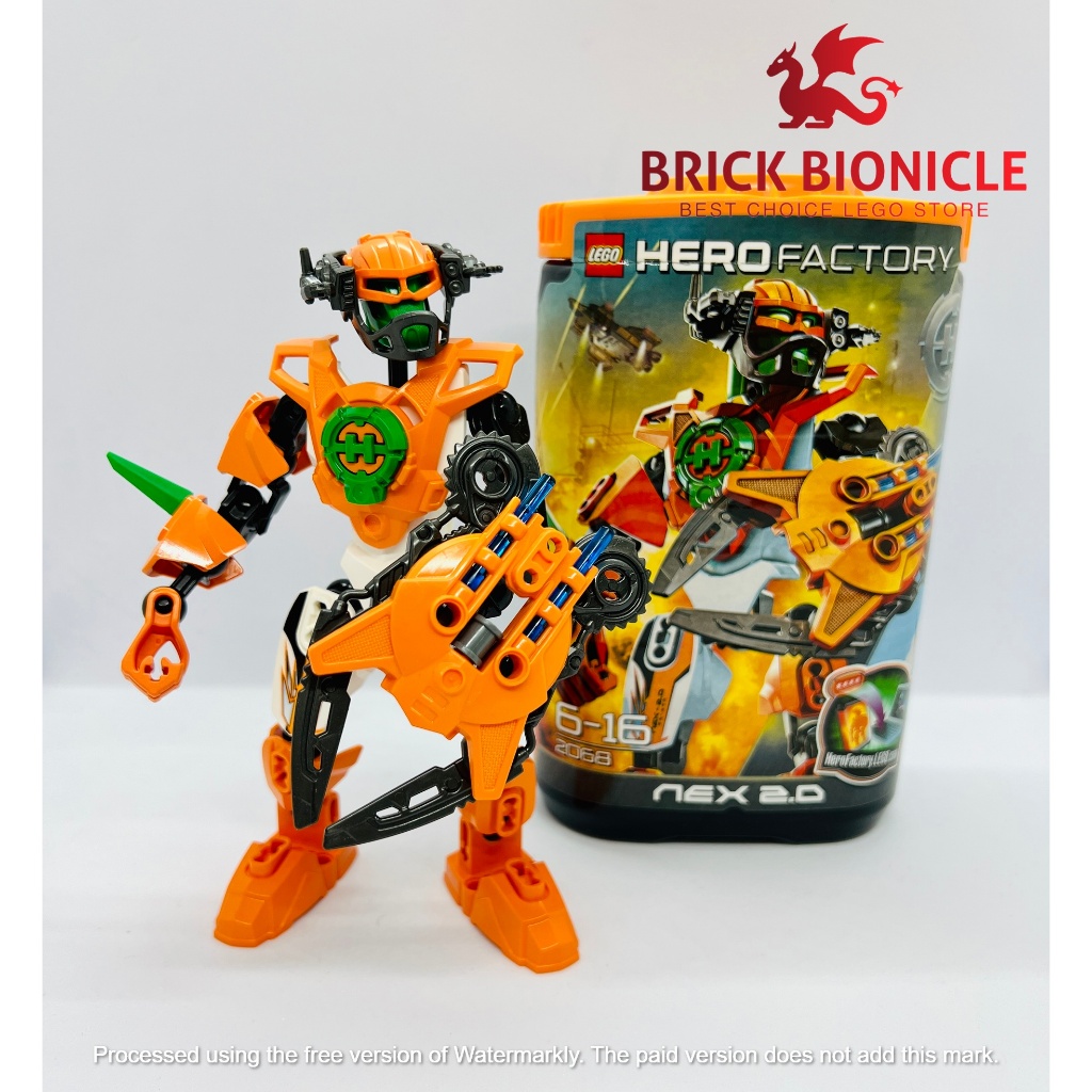 CLASSIC HERO FACTORY - ĐỒ CHƠI HERO FACTORY - 2068 Nex 2.0