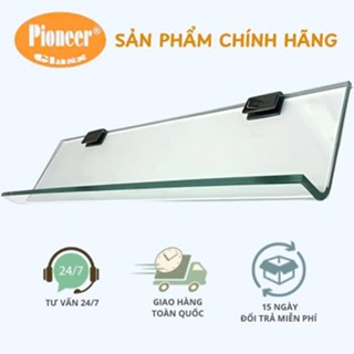 Kệ Kính Uốn Cong Inox 304 Pioneer Nhà Tắm Cao Cấp - Mã TP40