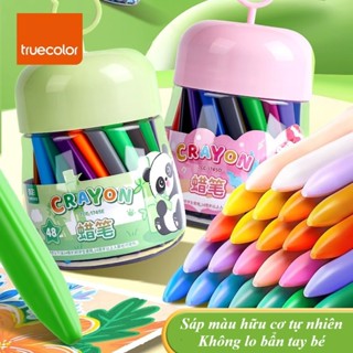  Bút Sáp Màu HỮU CƠ tự nhiên Tô Màu Vẽ Tranh - Không Lo Bẩn Tay An Toàn Cho Bé - Nhiều mẫu lựa chọn - Bảng màu tươi sáng 