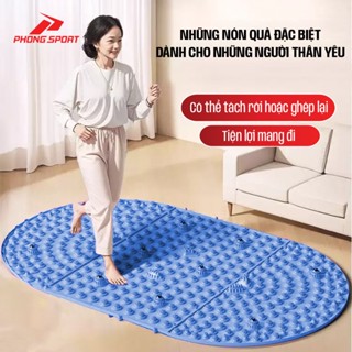 Thảm Gai Massage Chân Elip Chất Liệu TPE Cao Cấp Giúp Thư Giãn & Chăm Sóc Sức Khỏe, Lưu Thông Khí Huyết - Phongsport