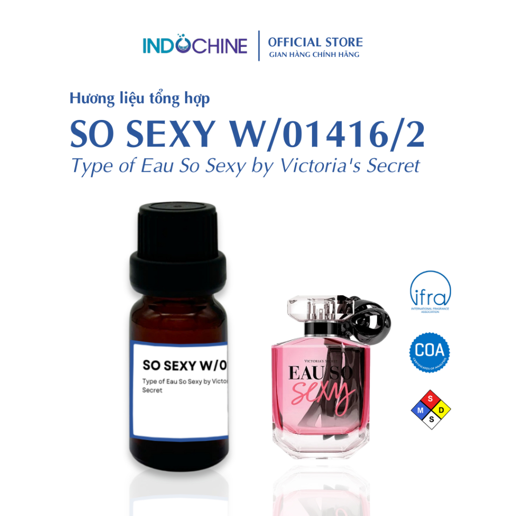 Hương liệu nước hoa SO SEXY - Type of Eau So Sexy by Victoria's Secret 10ml, 50ml
