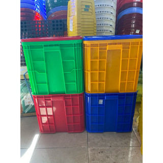  Thùng nhựa sóng bít kích thước 610x420x390mm ,310mm nuôi cá trồng rau đựng dụng cụ linh kiện chịu được nhiệt độ kho lạnh 